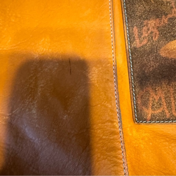 Gabs Cognac Music Hall Art Nouveau patchwork Butter Leather made in Italy - Picture 16 of 16